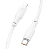 USB kabelis Hoco X93 PD20W USB-C to Lightning 1.0m baltas