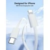 USB laidas Joyroom S-A45 USB-C iki Lightning 30W 1,2m baltas