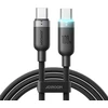 USB kabelis Joyroom S-A63 USB-C to USB-C 100W 1.2m juodas