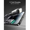 USB kabelis Joyroom SA-50 USB-A to Lightning 3A 1.2m tamsiai pilkas