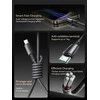 USB kabelis Joyroom SA-50 USB-A to USB-C 3A 1.2m tamsiai pilkas