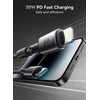 USB kabelis Joyroom SA-50 USB-C to Lightning 30W 1.2m tamsiai pilkas