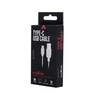 USB kabelis Maxlife Type-C baltas, 1A, 1.0m