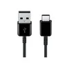 DG930IBEG Samsung laidas USB A iki USB C 1,5 m, Juodas (Juodas)
