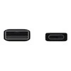 DG930IBEG Samsung laidas USB A iki USB C 1,5 m, Juodas (Juodas)