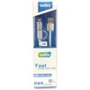 USB kabelis Tellos TPE 2in1 microUSB-Lightning sidabrinis, 1.2m
