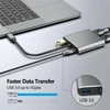 USB šakotuvas Reach USB-C to HUB PD + HDMI + VGA + USB 3.0