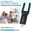 USB Wi-Fi adapteris Reach UWA-1 1300Mbps 802.11ac/a/b/g/n juodas