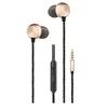 2GO In-Ear Stereo Ausinės "Deluxe" - auksinės spalvos