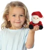 AURORA PALM PALS Pliušinis Kalėdų senelis, 13 cm