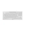 Klaviatūra CHERRYSTREAMKEYBOARDTKL - CORDED COMPACT Baltas