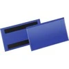 Plakatas Durable MAGNETINĖ LAIKYMO KIŠENĖ 150x67mm MĖLYNA 50 vnt. ILGUS