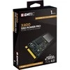 Emtec X400 Power Pro 1TB M.2 2280 PCI-E x4 Gen4 NVMe SSD (ECSSD1TX400)