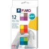 Staedtler FIMO 8023 C, Modelis, Įvairių spalvų, Suaugusiesiems, 12 vnt., 110 °C, 30 min.