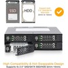 „Icy Dock“ 4 x 2,5 colio SATA HDD / SSD „ToughArmor“ (MB994SK-1B)