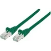 Intellinet tinklo sprendimų kabelis RJ-45, Cat6, CU, U / UTP, 0,25 m, žalias 739825