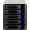 „Inter-Tech ST-5255“ kietojo disko korpusas, 2,5/3,5 colio, SAS SATA, serijinis ATA II, serijinis ATA III, 6 Gbps, karštai keičiamas, 88887370