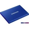 Išorinis kietasis diskas SSD SAMSUNG T7/2TB/USB 3.2/Rašymo greitis 1000 MB/sek/Skaitymo greitis 1050 MB/sek/MU-PC2T0H/WW