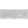 CHERRY KC1000 Klaviatūra su laidu DE 1.80m baltas/grau