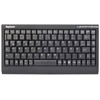 Klaviatūra KeySonic Mini-TAS SoftSkin, PS/2-USB-Combo,BK, ACK-595C+(DE)