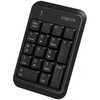 Logilink skaičių klaviatūra Bluetooth, 17 klavišų, V5.1, juoda