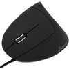 MediaRange Pelė ergonomisch Vertical links USB juodas