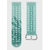COROS 24 mm Night Climber silikoninis dirželis - žalsvai mėlynas