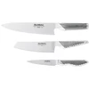 GLOBAL Peilių rinkinys 3 vnt. (G-2, GS-5, GS-38)