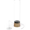 HOFATS SPIN air 1200 Stalo židinys, oak