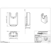 MEDICLINICS M23A U-Flow rankų džiovintuvas, Baltas