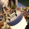 Nešiojama garso kolonėlė su apšvietimu Sound by JBL Kooduu Lite-up PLAY 2.0, spalva: mėlyna
