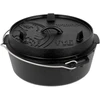 PETROMAX ketaus puodas Dutch Oven ft6 su plokščiu dugnu 5,5l