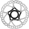 SWISSSTOP Rotor Catalyst CenterLock 160 mm dviejų dalių konstrukcija – 7075-T6 aliuminio voras ir SUS410 nerūdijančio plieno stabdžiai