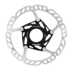 SWISSSTOP Rotor Catalyst Race CenterLock 160 mm dviejų dalių konstrukcija – 7075-T6 aliuminio voras ir SUS410 nerūdijančio plieno stabdžiai
