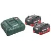 18V akumuliatorių rinkinys 2x 5.5Ah LiHD kroviklis, Metabo