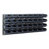 32 bins on wall panels, Raaco