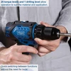 Akumuliatorinis suktuvas/gręžtuvas BC-DD60-X 20V, set S (2Ah + charger), Scheppach
