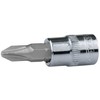 KSTOOLS Antgalis galvutė 1/4" CHROMEplus PH2, KS Tools