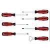 6 dalių atsuktuvų rinkinys KS TOOLS Torx su priedu