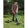 Akumuliatorinė žoliapjovė - trimeris Black &amp; Decker Strimmer® STC1820CM, 18 V 2 Ah, 28 cm
