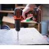 Black &amp; Decker Juodas &amp; Decker Akumuliatorinis smūginis gręžtuvas BDCHD18KB 18V 2 x 1,5 Ah, Juodas &amp; Decker