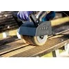 Cilindro formos metalo vielos šepetys MRS1300 125x100mm, Scheppach