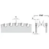 Diskas pjovimo 165x1.5/1.2x20 Z36 HM, CMT