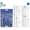 Galvučių komplektas, 172-vnt, 1/4", 3/8", 1/2", Brilliant Tools