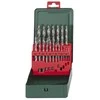 Grąžtas Grąžtų rinkinys metalui Ø1-10mm HSS-G, 19 vnt., Metabo