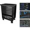 Įrankių vežimėlis 7 stalčių su 207 įrankiais, Brilliant Tools
