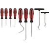 KSTOOLS Kablių ir smaigų komplektas 9vnt, KS Tools