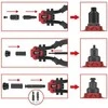 Kniediklis užtraukiamoms ir veržlinėms kniedėms, komplektas1, KS Tools