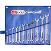 Kombinuotų colinių raktų komplektas 1/4''-7/8'', KS Tools