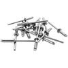 Kniedės Rapid 5000393; 3,2x8 mm; 50 vnt.; nerūdijančio plieno